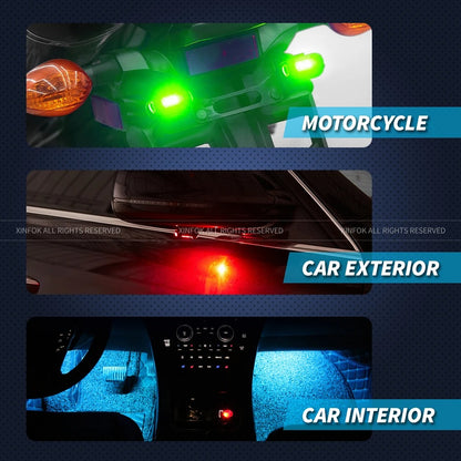 كبسولات إضاءة LED للدراجات النارية
