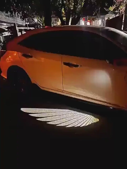 أضواء مجنحة للسيارة الذكية